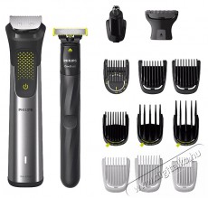 PHILIPS MG9552/15 Series 9000 Multifunkciós trimmer szett, ezüst, 27 vágási beállítás Szépségápolás / Egészség - Hajápolás - Haj / szakáll vágó, nyíró - 493782