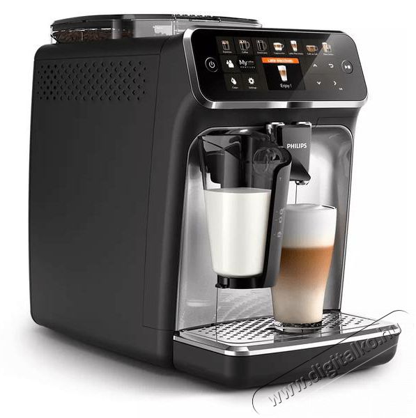 PHILIPS Series 5400 LatteGo EP5446/70 Automata k&aacute;v&eacute;főző LatteGo tejhabos&iacute;t&oacute;val Konyhai term&eacute;kek - K&aacute;v&eacute;főző / k&aacute;v&eacute;&ouml;rlő / kieg&eacute;sz&iacute;tő - Automata k&aacute;v&eacute;főző - 494230