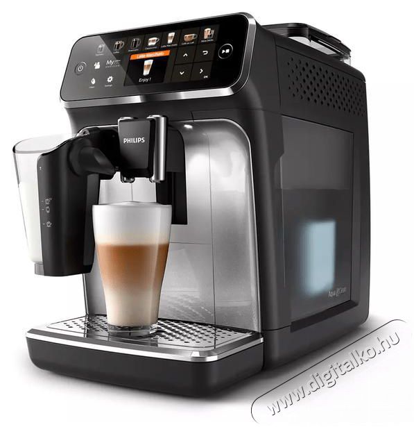PHILIPS Series 5400 LatteGo EP5446/70 Automata k&aacute;v&eacute;főző LatteGo tejhabos&iacute;t&oacute;val Konyhai term&eacute;kek - K&aacute;v&eacute;főző / k&aacute;v&eacute;&ouml;rlő / kieg&eacute;sz&iacute;tő - Automata k&aacute;v&eacute;főző - 494230