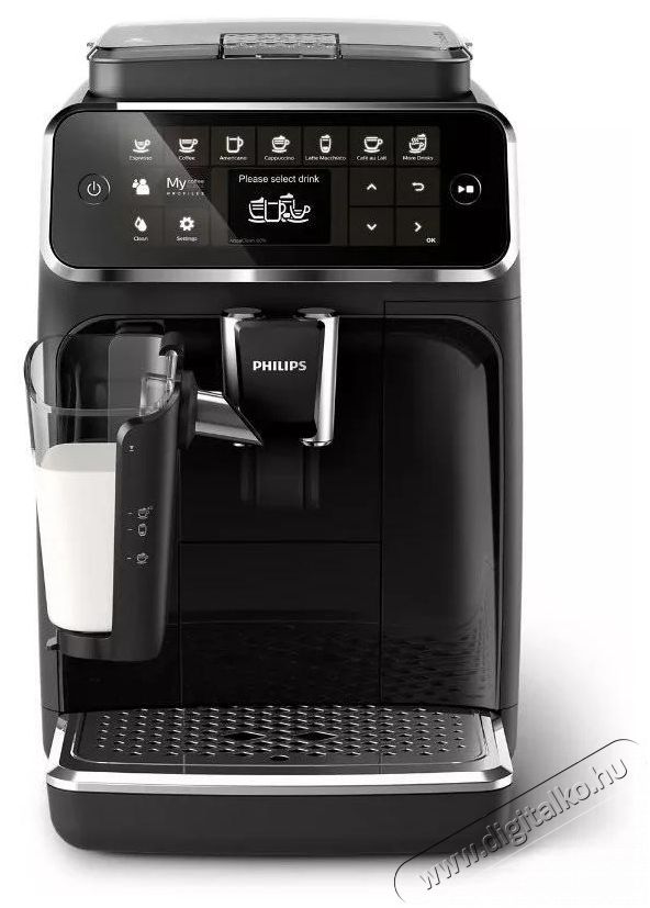 PHILIPS 4300 Series EP4341/50 automata k&aacute;v&eacute;főző Konyhai term&eacute;kek - K&aacute;v&eacute;főző / k&aacute;v&eacute;&ouml;rlő / kieg&eacute;sz&iacute;tő - Automata k&aacute;v&eacute;főző - 494921