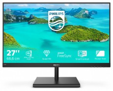 PHILIPS IPS monitor 27 275E1S, 2560x1440, 16:9, 250cd/m2, 4ms, VGA/HDMI/Displayport Iroda és számítástechnika - Monitor - Monitor - 495268