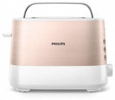 PHILIPS HD2638/11 Viva Collection rózsaszín-fehér 2 szeletes kenyérpirító Konyhai termékek - Konyhai kisgép (sütés / főzés / hűtés / ételkészítés) - Kenyérpirító - 496761