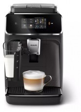 PHILIPS EP2334/10 2300 LatteGo tejhabosítóval fekete automata kávéfőző Konyhai termékek - Kávéfőző / kávéörlő / kiegészítő - Automata kávéfőző - 500209