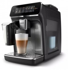 PHILIPS EP3349/70 3300 LatteGo tejhabosítóval fekete automata kávéfőző Konyhai termékek - Kávéfőző / kávéörlő / kiegészítő - Automata kávéfőző - 500211