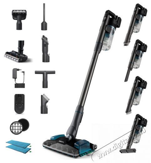 PHILIPS Series 8000 XC8057/01 Aqua Plus Complete Álló porszívó Háztartás / Otthon / Kültér - Porszívó / takarítógép - Kézi / álló porszívó - 500953