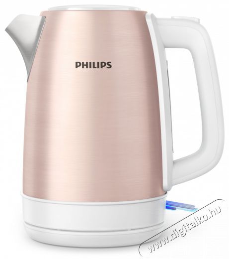 PHILIPS HD9350/96 Viva Collection 1,7L-es rózsaarany-fehér vízforraló Konyhai termékek - Vízforraló / teafőző - 501132