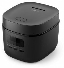 PHILIPS HD3080/80 fekete rizsfőző Konyhai termékek - Konyhai kisgép (sütés / főzés / hűtés / ételkészítés) - Rizsfőző - 502130