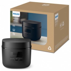 PHILIPS HD3080/80 fekete rizsfőző Konyhai termékek - Konyhai kisgép (sütés / főzés / hűtés / ételkészítés) - Rizsfőző - 502130