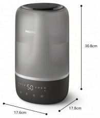 PHILIPS HU1510/03 ultrahangos párásító Szépségápolás / Egészség - Légtisztító / párásító / párátlanító - Párásító - 501988