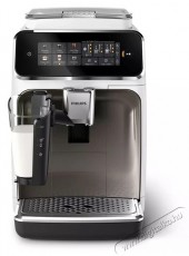 PHILIPS EP3343/90 3300 LatteGo tejhabosítóval fehér-fekete automata kávéfőző Konyhai termékek - Kávéfőző / kávéörlő / kiegészítő - Automata kávéfőző - 501996