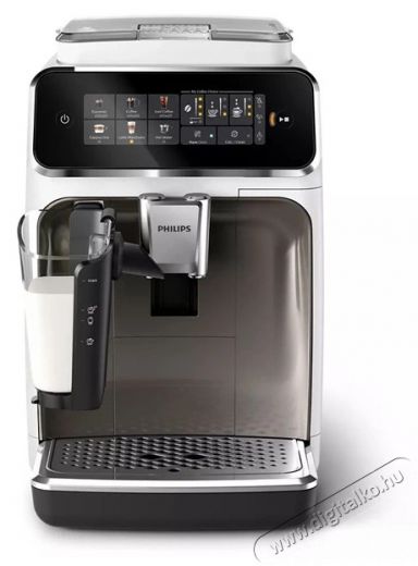 PHILIPS EP3343/90 3300 LatteGo tejhabosítóval fehér-fekete automata kávéfőző Konyhai termékek - Kávéfőző / kávéörlő / kiegészítő - Automata kávéfőző - 501996