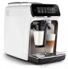 PHILIPS EP3343/90 3300 LatteGo tejhabosítóval fehér-fekete automata kávéfőző Konyhai termékek - Kávéfőző / kávéörlő / kiegészítő - Automata kávéfőző - 501996