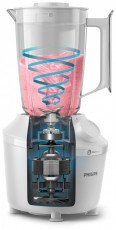 PHILIPS Series 3000 HR2041/17 fehér turmixgép Konyhai termékek - Konyhai kisgép (előkészítés / feldolgozás) - Turmixgép - 502414