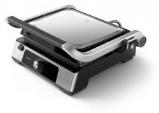 PHILIPS Series 5000 HD6301/90 ezüst kontakt grill Konyhai termékek - Konyhai kisgép (sütés / főzés / hűtés / ételkészítés) - Kontakt grill sütő / sütőlap - 502381