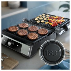 PHILIPS Series 5000 HD6301/90 ezüst kontakt grill Konyhai termékek - Konyhai kisgép (sütés / főzés / hűtés / ételkészítés) - Kontakt grill sütő / sütőlap - 502381