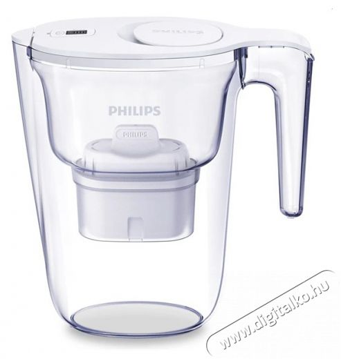 PHILIPS AWP2933WHT/31-04 fehér 2,6 L vízszűrő kancsó Konyhai termékek - Vízszűrő - Vízszűrő - 502078