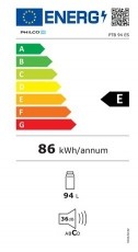 Philco PTB 94 ES HŰTŐ EGYAJT&Oacute;S 94 L Konyhai term&eacute;kek - Hűtő, fagyaszt&oacute; (szabadon&aacute;ll&oacute;) - Egyajt&oacute;s hűtő - 502925