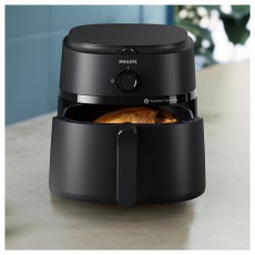 PHILIPS Airfryer 1000 XL NA130/00 fekete 6,2 L forrólevegős sütő Konyhai termékek - Konyhai kisgép (sütés / főzés / hűtés / ételkészítés) - Légkeveréses főzőgép / elektromos kukta / multifunkciós sütő - 503120