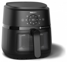 PHILIPS Airfryer 2000 L NA220/00 fekete 4,2 L forrólevegős sütő (air fryer/airfryer) Konyhai termékek - Konyhai kisgép (sütés / főzés / hűtés / ételkészítés) - Légkeveréses főzőgép / elektromos kukta / multifunkciós sütő - 503121