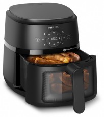 PHILIPS Airfryer 2000 L NA220/00 fekete 4,2 L forrólevegős sütő (air fryer/airfryer) Konyhai termékek - Konyhai kisgép (sütés / főzés / hűtés / ételkészítés) - Légkeveréses főzőgép / elektromos kukta / multifunkciós sütő - 503121