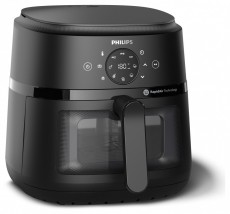 PHILIPS Airfryer 2000 XL NA230/00 fekete 6,2 L forrólevegős sütő Konyhai termékek - Konyhai kisgép (sütés / főzés / hűtés / ételkészítés) - Légkeveréses főzőgép / elektromos kukta / multifunkciós sütő - 503119