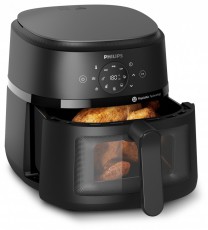 PHILIPS Airfryer 2000 XL NA230/00 fekete 6,2 L forrólevegős sütő Konyhai termékek - Konyhai kisgép (sütés / főzés / hűtés / ételkészítés) - Légkeveréses főzőgép / elektromos kukta / multifunkciós sütő - 503119