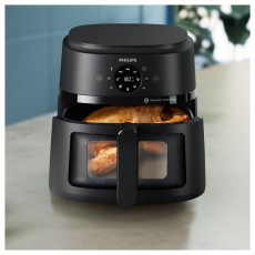 PHILIPS Airfryer 2000 XL NA230/00 fekete 6,2 L forrólevegős sütő Konyhai termékek - Konyhai kisgép (sütés / főzés / hűtés / ételkészítés) - Légkeveréses főzőgép / elektromos kukta / multifunkciós sütő - 503119