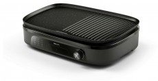 PHILIPS Series 3000 HD6210/90 fekete asztali grill Konyhai termékek - Konyhai kisgép (sütés / főzés / hűtés / ételkészítés) - Kontakt grill sütő / sütőlap - 503097
