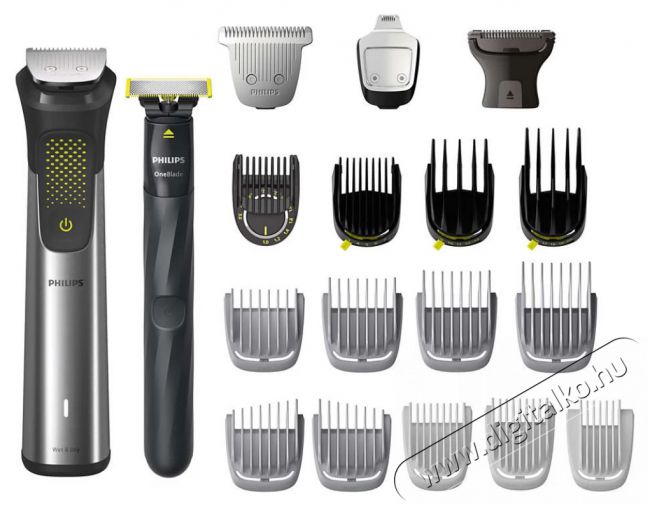 PHILIPS MG9553/15 multifunkcionális testszőrtelenítő Szépségápolás / Egészség - Hajápolás - Haj / szakáll vágó, nyíró - 505063