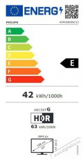 PHILIPS 43PUS8009/12 UHD Ambilight Smart LED TV Televíziók - LED televízió - UHD 4K felbontású - 501358