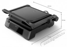 PHILIPS HD6307/70 Series 7000 Elektromos grill Konyhai termékek - Konyhai kisgép (sütés / főzés / hűtés / ételkészítés) - Kontakt grill sütő / sütőlap - 505201