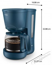 PHILIPS HD7411/70 sorozat 3000 kávéfőző Konyhai termékek - Kávéfőző / kávéörlő / kiegészítő - Presszó kávéfőző - 505199