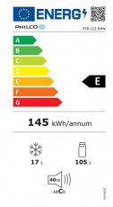 Philco PTB 122 EMW HŰTŐ EGYAJT&Oacute;S 121 L Konyhai term&eacute;kek - Hűtő, fagyaszt&oacute; (szabadon&aacute;ll&oacute;) - Egyajt&oacute;s hűtő - 505441