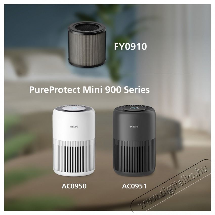 PHILIPS FY0910/30 2 IN 1 NANOPROTECT HEPA &Eacute;S AKT&Iacute;V SZ&Eacute;NSZŰRŐ Konyhai term&eacute;kek - P&aacute;raelsz&iacute;v&oacute; - Szűrő - 506572