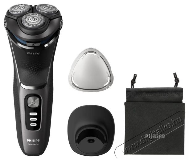 PHILIPS Series 3000 Wet & Dry S3343/13 Szépségápolás / Egészség - Szőrtelenítő / borotva - Férfi borotva - 506628
