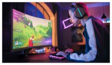 PHILIPS 34 34M2C3500L/00 WQHD VA 180Hz HDMI/DP ívelt gamer monitor Iroda és számítástechnika - Monitor - Monitor - 508395
