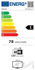 PHILIPS 65  65PUS8010 Televíziók - LED televízió - UHD 4K felbontású - 505963