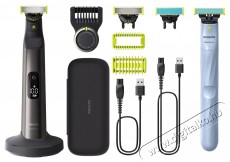 PHILIPS OneBlade Pro 360 QP6652/61 + Philips OneBlade First Shave QP1324/30 Szépségápolás / Egészség - Szőrtelenítő / borotva - Férfi borotva - 512164