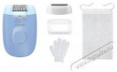 PHILIPS Series 4000 BRE247/00 kék epilátor Szépségápolás / Egészség - Szőrtelenítő / borotva - Női szőrtelenítő - 513489