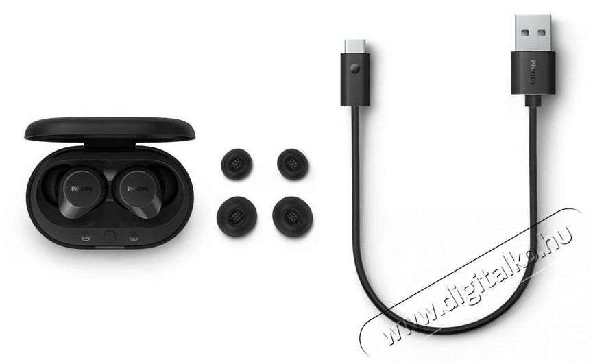 PHILIPS TAT1209BK/00 F&Uuml;LHALLGAT&Oacute; TWS BLUETOOTH Audio-Video / Hifi / Multim&eacute;dia - F&uuml;l &eacute;s Fejhallgat&oacute;k - F&uuml;lhallgat&oacute; - 513526