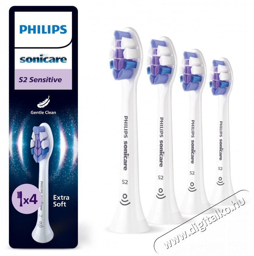 PHILIPS HX6054/87 FOGKEFEFEJ 4 DB Sz&eacute;ps&eacute;g&aacute;pol&aacute;s / Eg&eacute;szs&eacute;g - Sz&aacute;j / fog &aacute;pol&aacute;s - Kieg&eacute;sz&iacute;tő - 517148