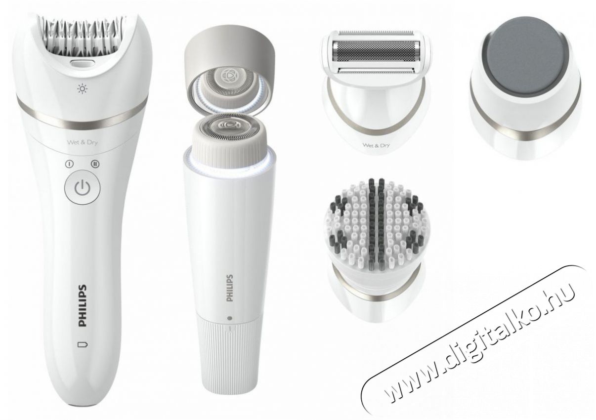 PHILIPS 9000 BRE770/92 Sz&eacute;ps&eacute;g&aacute;pol&aacute;s / Eg&eacute;szs&eacute;g - Szőrtelen&iacute;tő / borotva - Női szőrtelen&iacute;tő - 519041