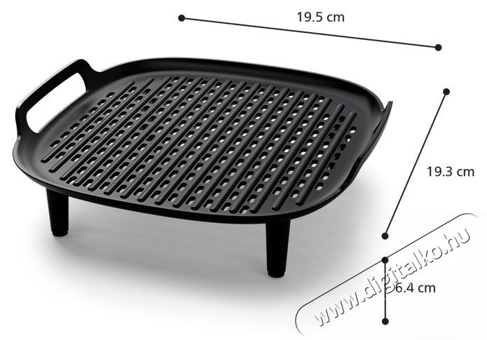 PHILIPS HD9946/00 GRILL KIEG&Eacute;SZ&Iacute;TŐ AIRFRYER-HEZ Konyhai term&eacute;kek - Konyhai kisg&eacute;p (s&uuml;t&eacute;s / főz&eacute;s / hűt&eacute;s / &eacute;telk&eacute;sz&iacute;t&eacute;s) - L&eacute;gkever&eacute;ses főzőg&eacute;p / elektromos kukta / multifunkci&oacute;s s&uuml;tő - 517170