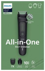 PHILIPS Series 3000 MG3946/15 Sz&eacute;ps&eacute;g&aacute;pol&aacute;s / Eg&eacute;szs&eacute;g - Szőrtelen&iacute;tő / borotva - F&eacute;rfi borotva - 519039