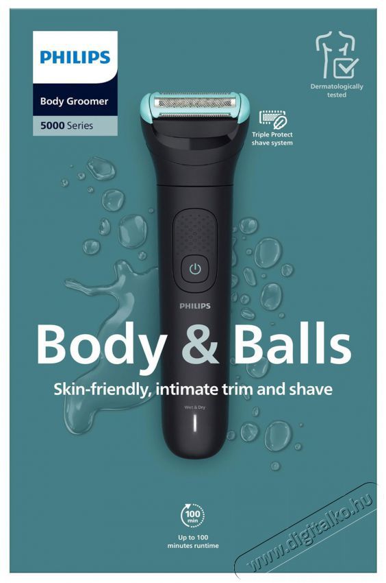 PHILIPS Series 5000 BG5470/15 Sz&eacute;ps&eacute;g&aacute;pol&aacute;s / Eg&eacute;szs&eacute;g - Szőrtelen&iacute;tő / borotva - F&eacute;rfi borotva - 519043