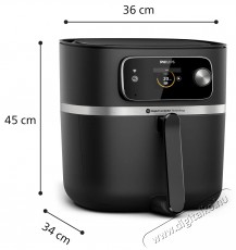 PHILIPS 7000 Series Airfryer Combi 8,3l XXL Connected 22v1 HD9880/90 Konyhai term&eacute;kek - Konyhai kisg&eacute;p (s&uuml;t&eacute;s / főz&eacute;s / hűt&eacute;s / &eacute;telk&eacute;sz&iacute;t&eacute;s) - Olajs&uuml;tő - 521039