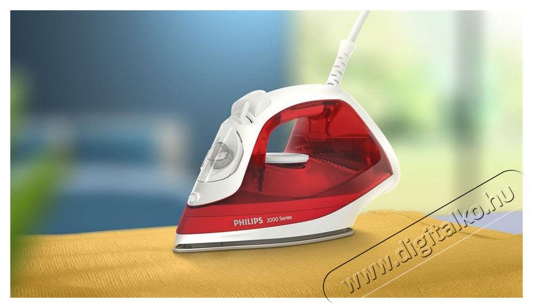 PHILIPS 2000 Series DST2010/40 piros Vasal&oacute; H&aacute;ztart&aacute;s / Otthon / K&uuml;lt&eacute;r - Vasal&oacute; - Vasal&oacute; - 525617