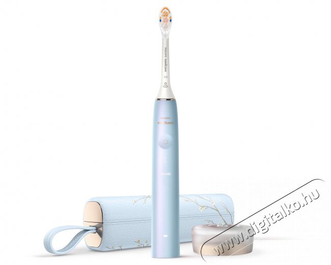 PHILIPS Sonicare 9900 DiamondClean Prestige Limited Edition Baby Blue HX9997/32 Elektromos fogkefe Sz&eacute;ps&eacute;g&aacute;pol&aacute;s / Eg&eacute;szs&eacute;g - Sz&aacute;j / fog &aacute;pol&aacute;s - Elektromos fogkefe - 525677