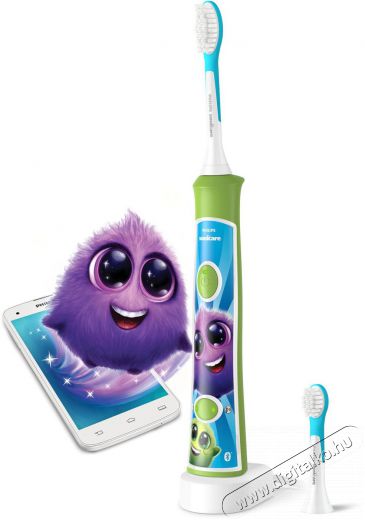 PHILIPS Sonicare for Kids HX6352/11 Elektromos fogkefe Szépségápolás / Egészség - Száj / fog ápolás - Elektromos fogkefe - 525682