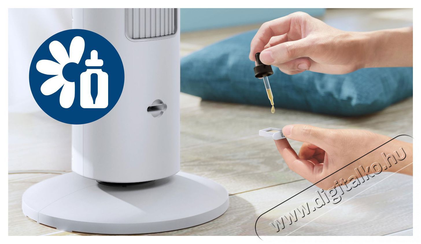 PHILIPS Series 5000 CX5535/00 Ventil&aacute;tor H&aacute;ztart&aacute;s / Otthon / K&uuml;lt&eacute;r - Ventil&aacute;tor / L&eacute;gkondicion&aacute;l&oacute; - &Aacute;ll&oacute; / padl&oacute; ventil&aacute;tor - 525615